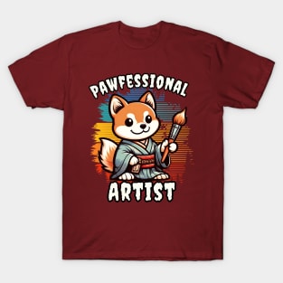 Professional dog artist T-Shirt